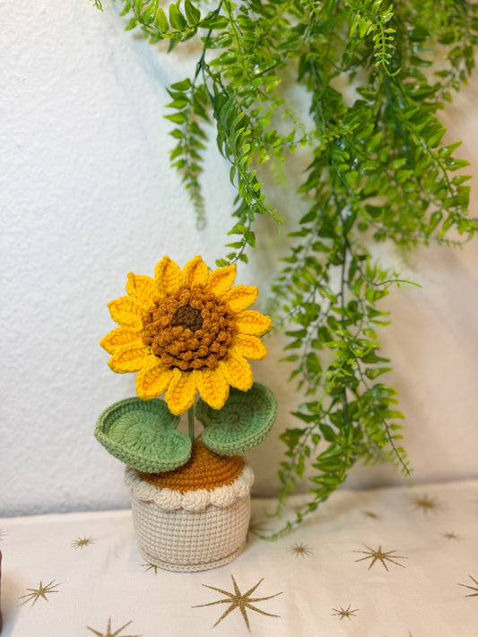 Sunflower Pot